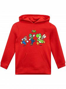 Худи Super Mario Bros Mario и Luigi Boys Yoshi Детское Luigi Детское - Фото 1
