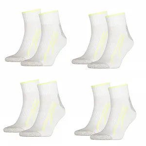 Шкарпетки PUMA Quarter Performance Unisex, 39-42, білий - Фото 1