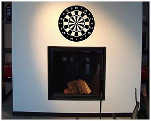 Наклейка на стіну Dart Board Дартс synthetic.ua - Фото 1