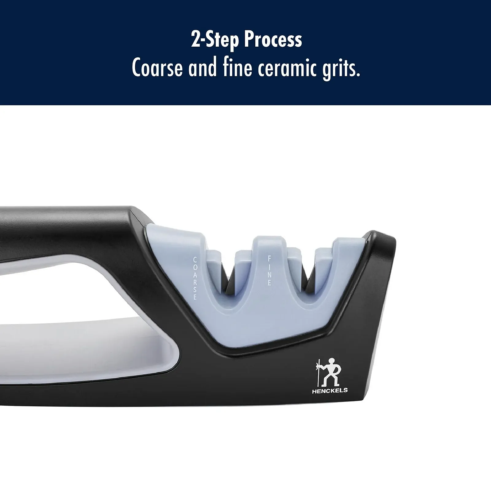 Точилка для ножів HENCKELS International 19.6 x 21.6 x 5.1 см різнокольорова, фото №3 Точилка для ножів HENCKELS International 19.6 x 21.6 x 5.1 см різнокольорова, фото №3