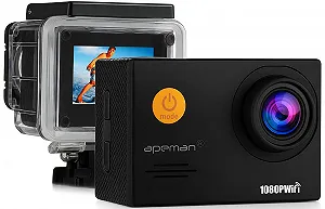 Купити Екшн-камера APEMAN A70  / 170° / 14Мп / Full HD  / 60fps / Wi-Fi / Вологозахищена / Чорна - Фото 1 Екшн-камера APEMAN A70  / 170° / 14Мп / Full HD  / 60fps / Wi-Fi / Вологозахищена / Чорна - Фото 1