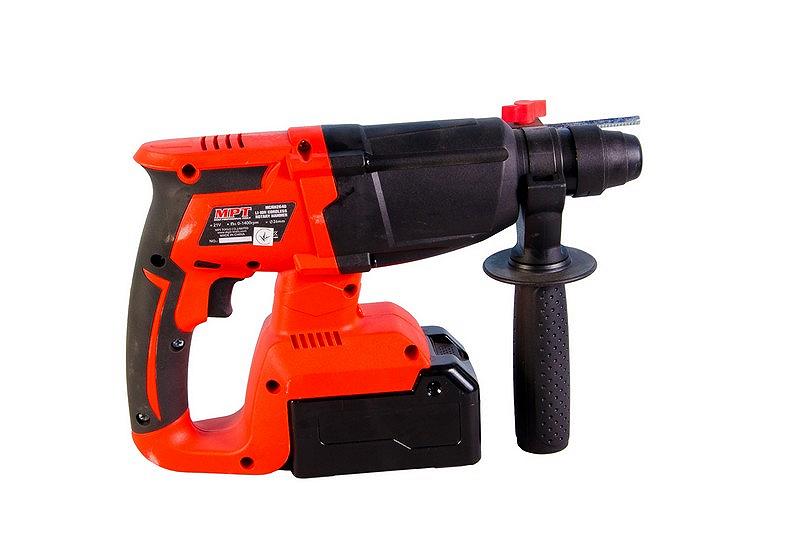 Перфоратор акумуляторний MPT SDS-PLUS 26 мм 21 В Li-ion 4 Аг 1400 об/хв 4500 уд/хв 1.5 Дж 3 режими кейс MCRH2641.B1, фото №5