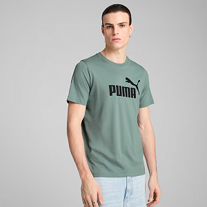 Футболка ESS No. 1 Logo Tee 68253330 Puma Зелений S - Фото 1