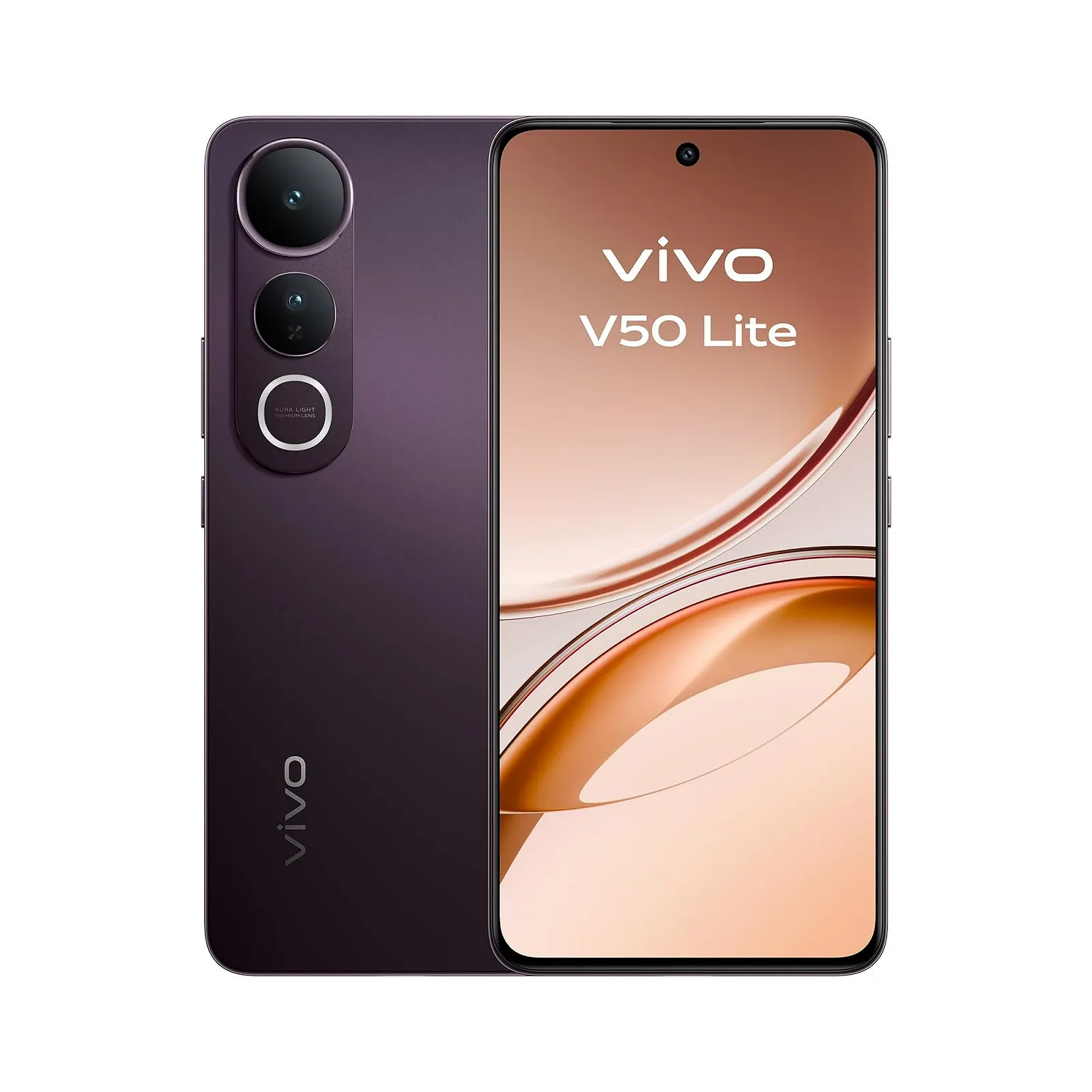 Смартфон vivo V50 Lite 4G 8GB+256GB 6.77" 120Hz P-OLED Sony 50MP Aura Light 5200mAh 90W IP65 Dual SIM, фото №1