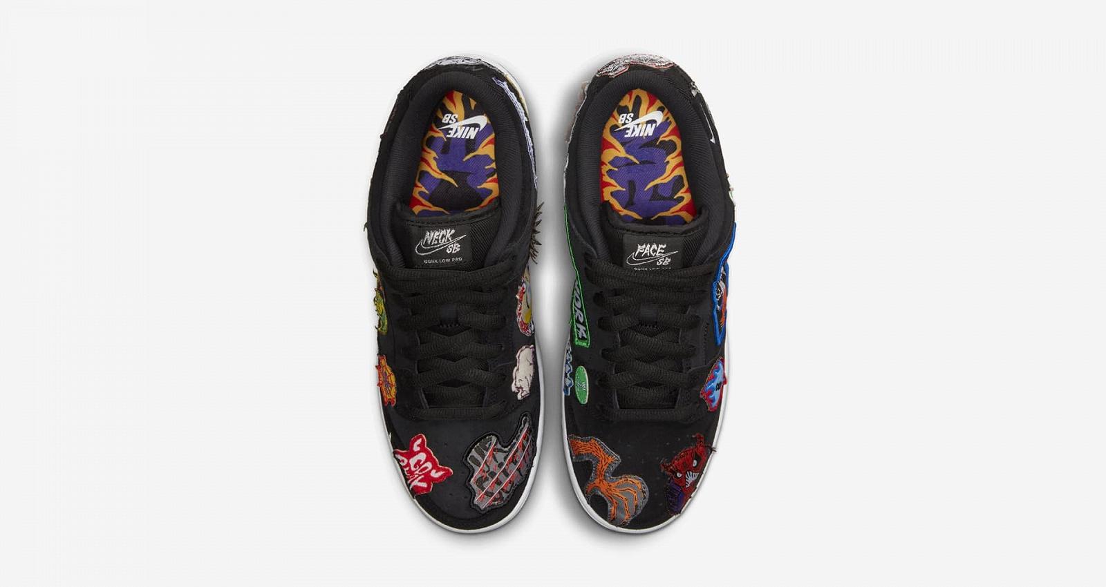 Кроссовки Nike SB Dunk Low Pro QS Neckface 36, фото №3
