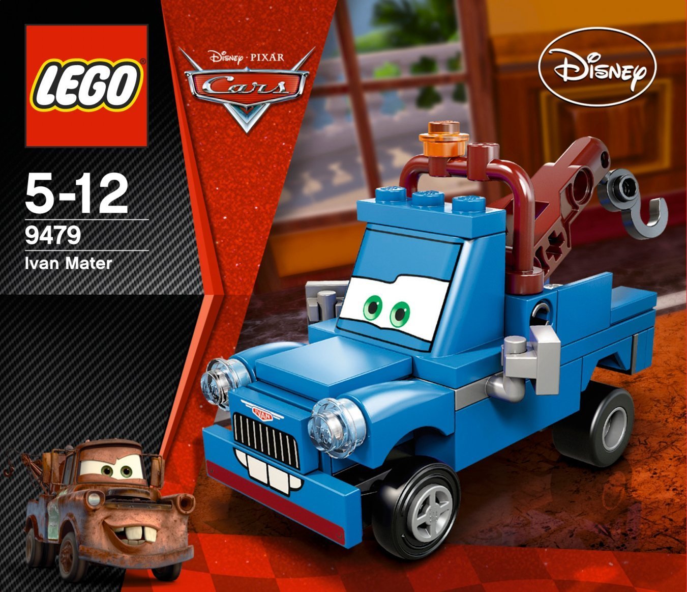 Конструктор LEGO Cars 9479 Ivan Mater, фото №1