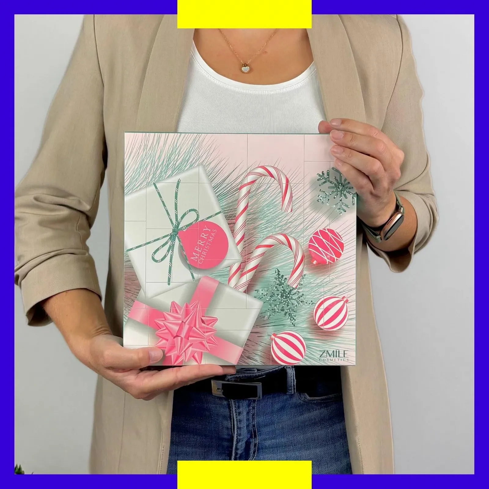 Адвент-календар ZMILE COSMETICS Beauty Sweet as Candy - 24 сюрпризи для макіяжу та укладки, фото №4