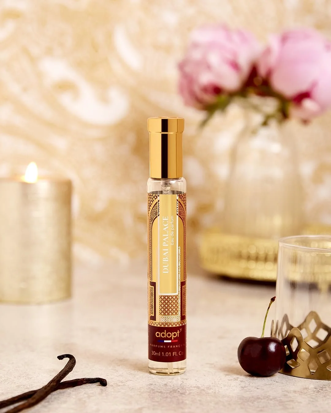 Парфюмированная вода adopt Dubai Palace 30 мл, интенсивный аромат с шафраном и черной вишней, восточный аромат, соблазнительный и магнетический, фото №1