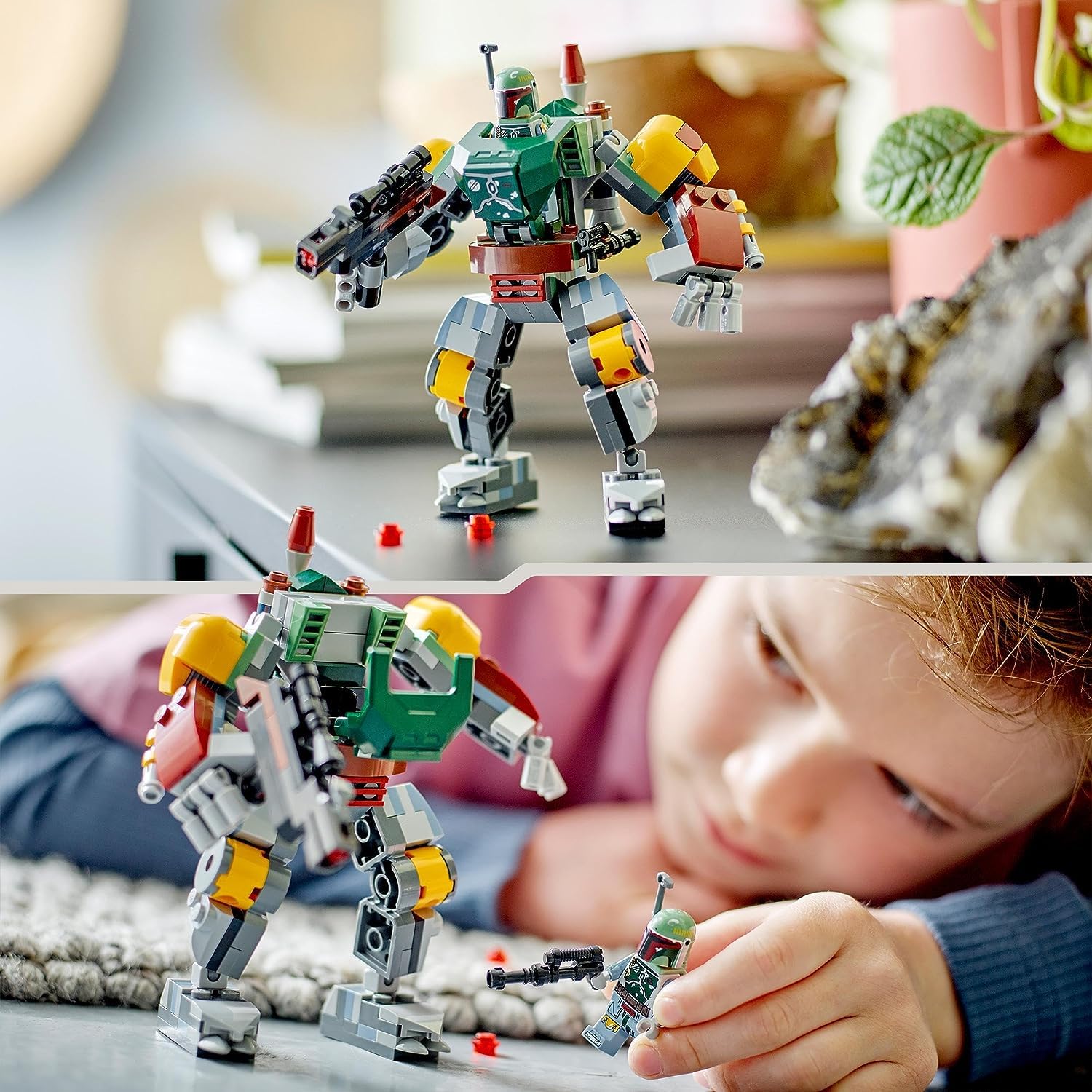 Набір Lego 75368 Star Wars Darth Vader Mech + Lego 75369 Star Wars Boba Fett Mech для дітей від 6 років, фото №8