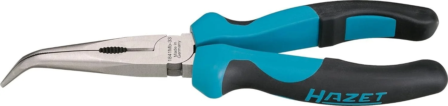 Плоскогубцы Hazet 1841MB-33, изогнутые на 45 градусов, 20 см, фото №1