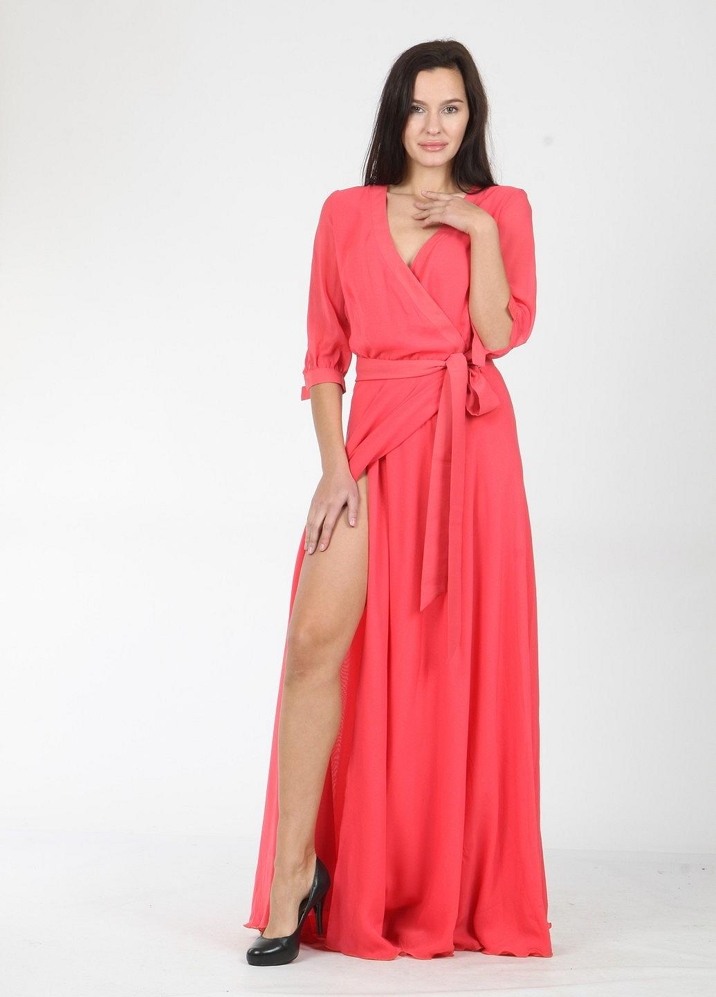 Платье Enna Levoni S Коралловый (ND-3861-2-Coral), фото №6