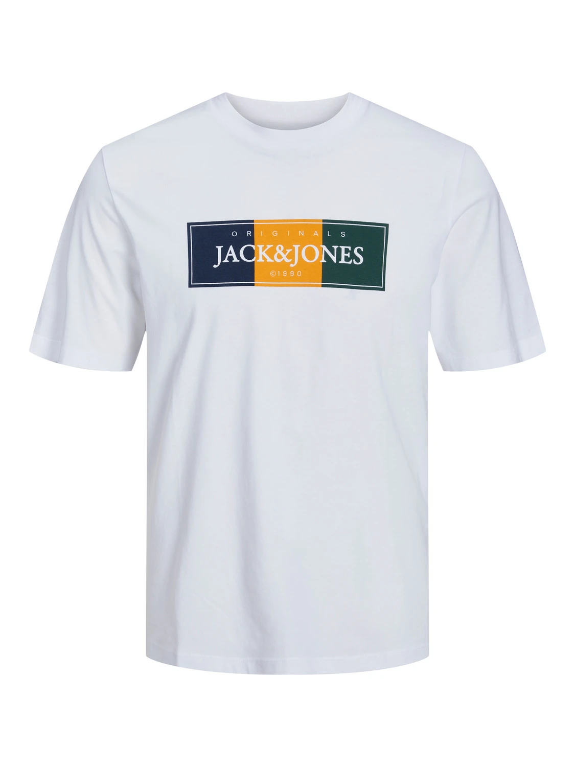 Футболка JORCODYY TEE SS CREW NECK SN 12228542-Bright  Jack&Jones Білий L, фото №5