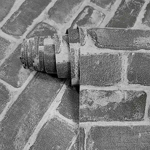 Обои самоклеящиеся CiCiwind 42 см x 10 м Виниловые Серый камень - Фото 1