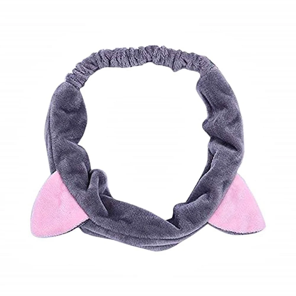 Жіночий Пов'язка Кішка Зима Теплий Сірий, фото №5