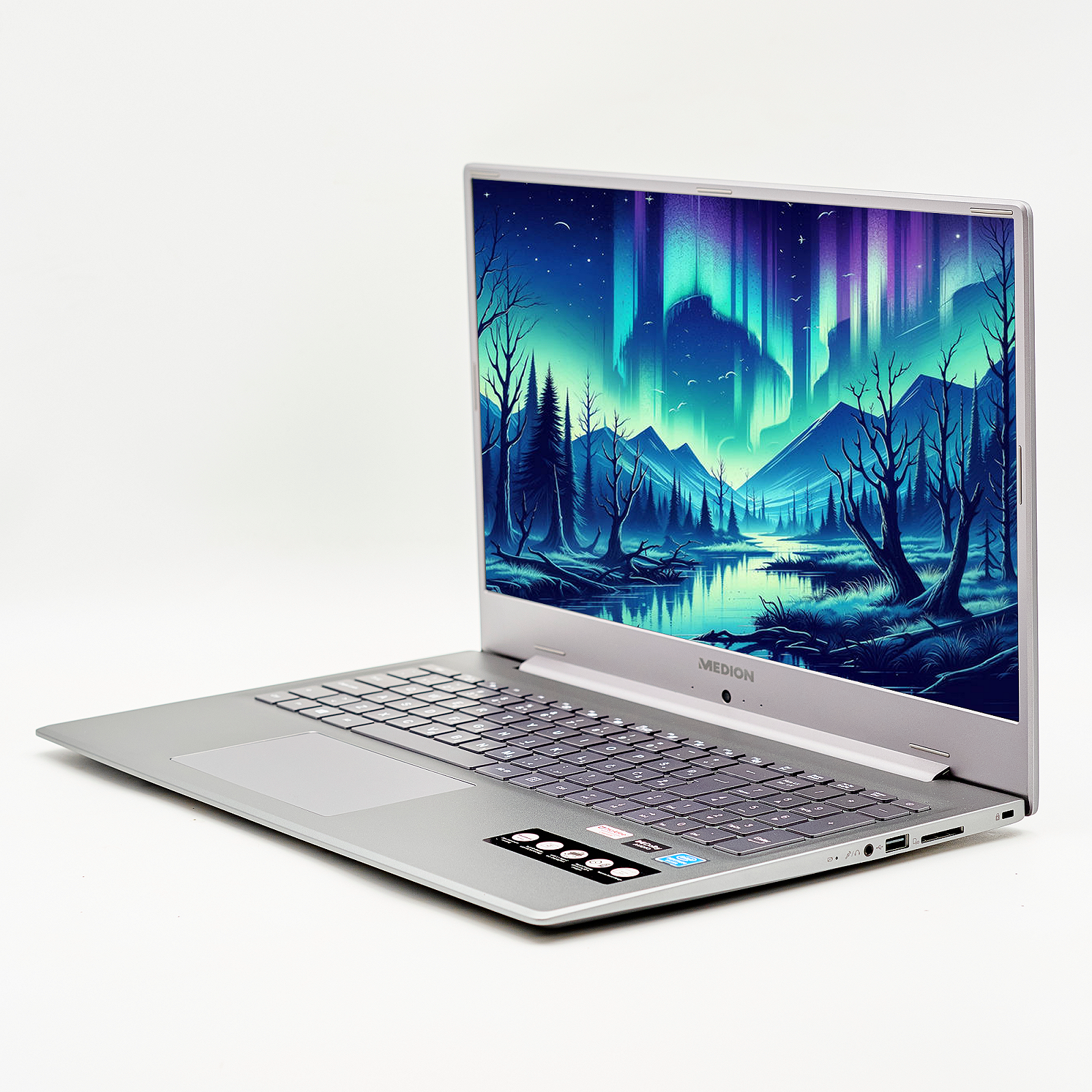 Ноутбук Medion Akoya E17201 17.3" Intel 8 ГБ RAM 512 ГБ SSD Intel Graphics Металлический корпус Win10, фото №3