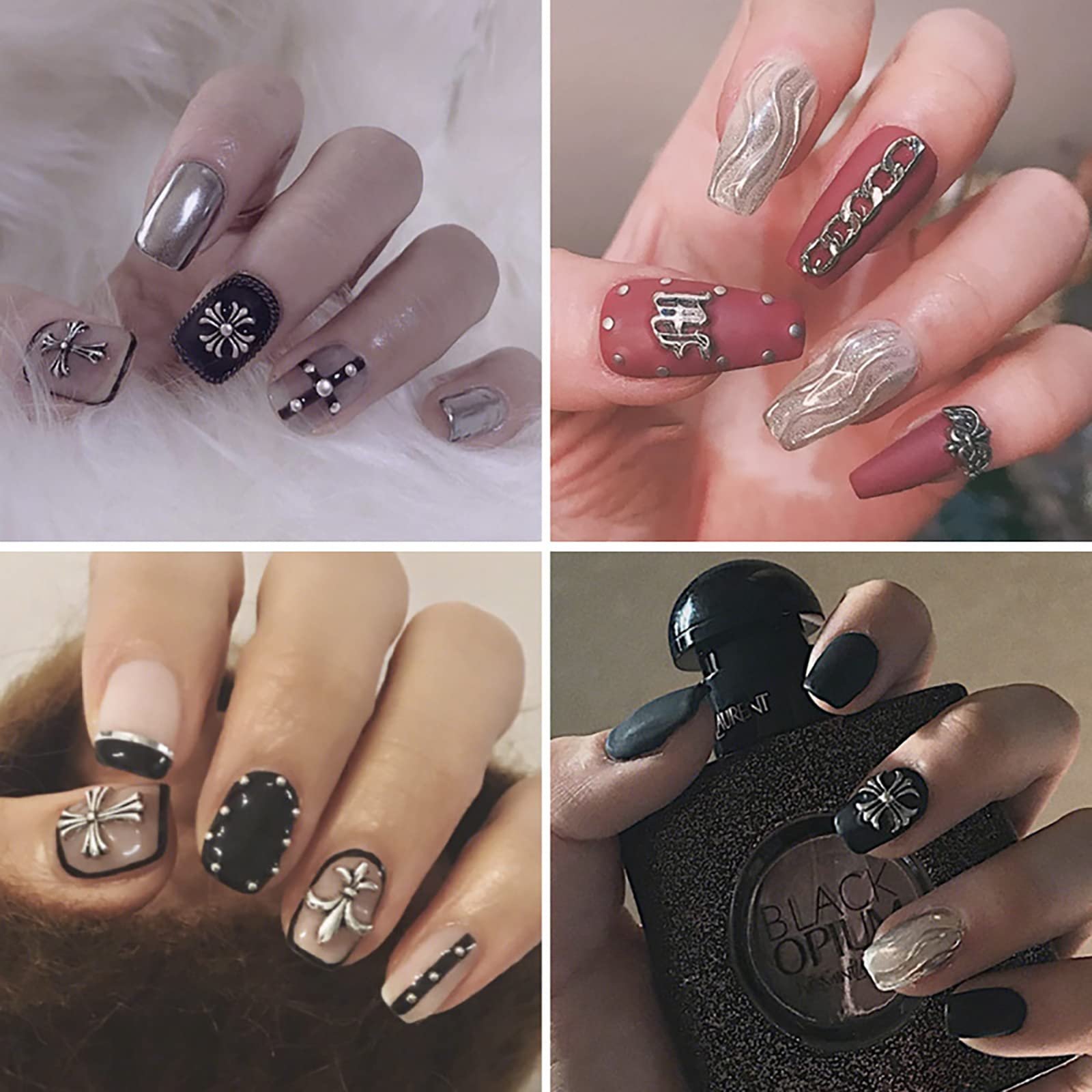 3D Металеві заклепки в стилі ретро-панк, ,, фото №2