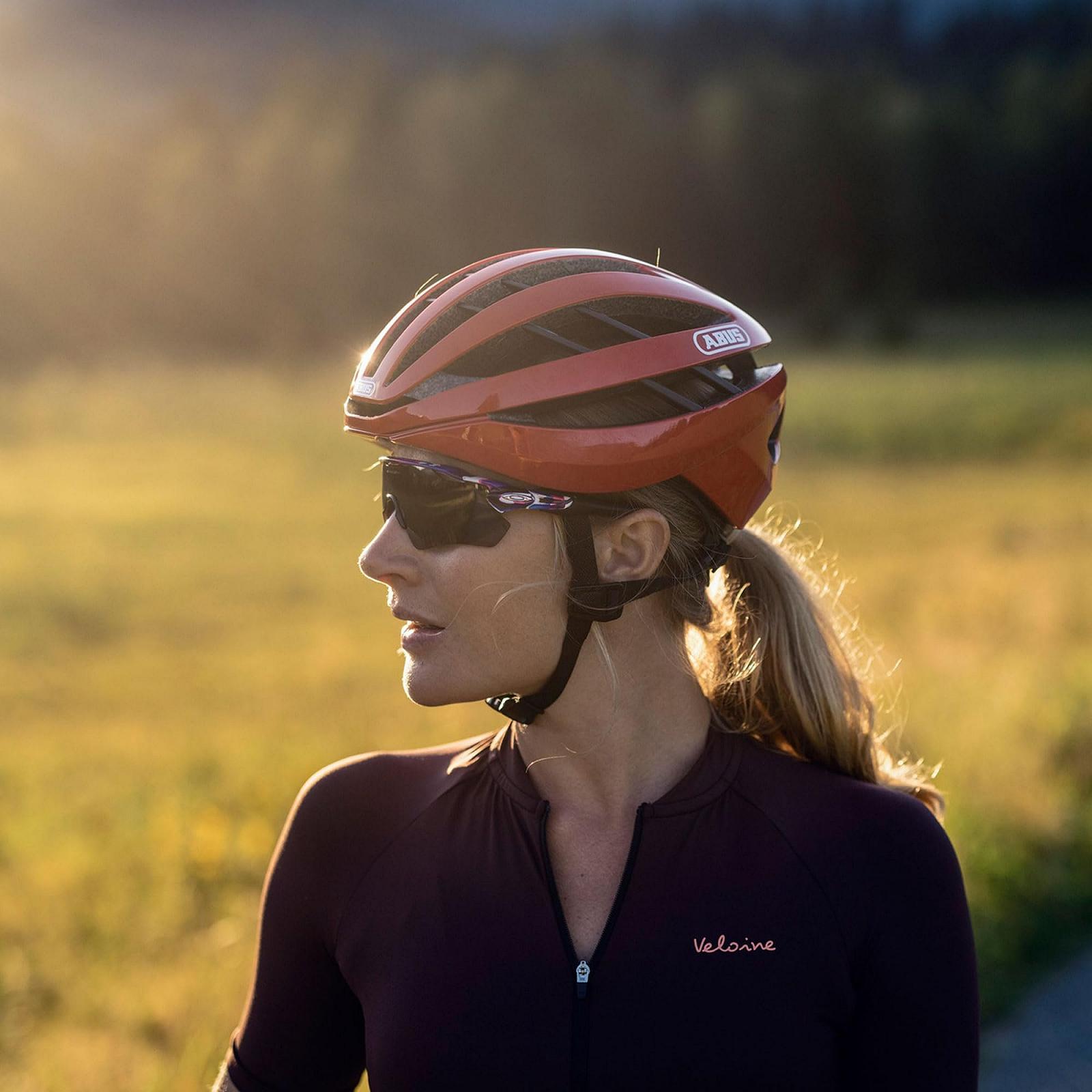 Шлем ABUS Aventor Road Bike - велосипедный шлем для профессионального велоспорта - хорошие вентиляционные свойства - для мужчин и женщин, фото №5