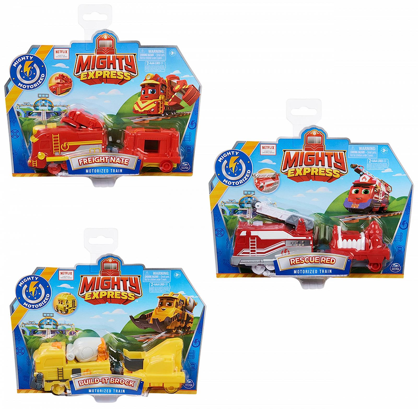 Потяг Mighty Express з вагоном для вантажу Чорний, фото №1