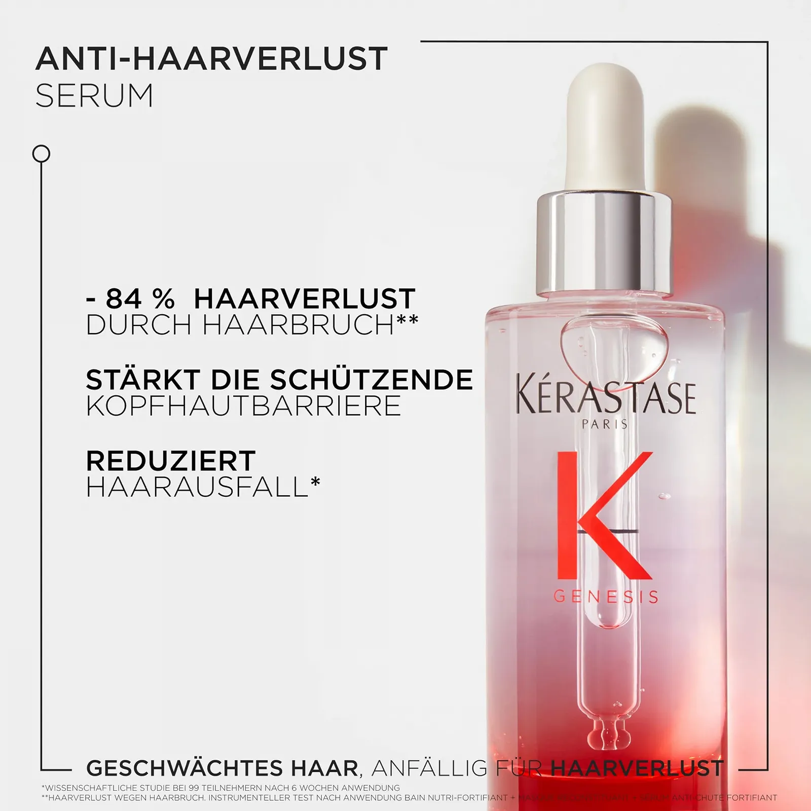 Набір для догляду Kérastase з шампунем та сироваткою проти випадіння волосся для тонкого та ламкого волосся Genesis, фото №5 Набір для догляду Kérastase з шампунем та сироваткою проти випадіння волосся для тонкого та ламкого волосся Genesis, фото №5