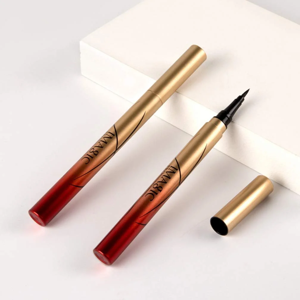 Жидкая Подводка для глаз Beaupretty черная, водостойкая, фото №3 Жидкая Подводка для глаз Beaupretty черная, водостойкая, фото №3