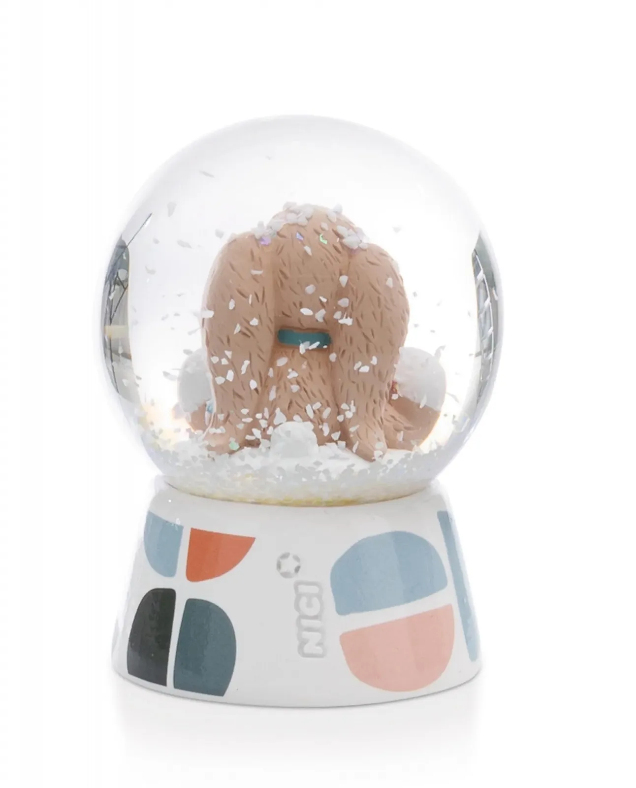 Куля, що трясеться NICI Кролик Fjella 6.5 см Коричневий Снігова куля Слюдяна куля Чудова ідея для подарунка, фото №3 Куля, що трясеться NICI Кролик Fjella 6.5 см Коричневий Снігова куля Слюдяна куля Чудова ідея для подарунка, фото №3