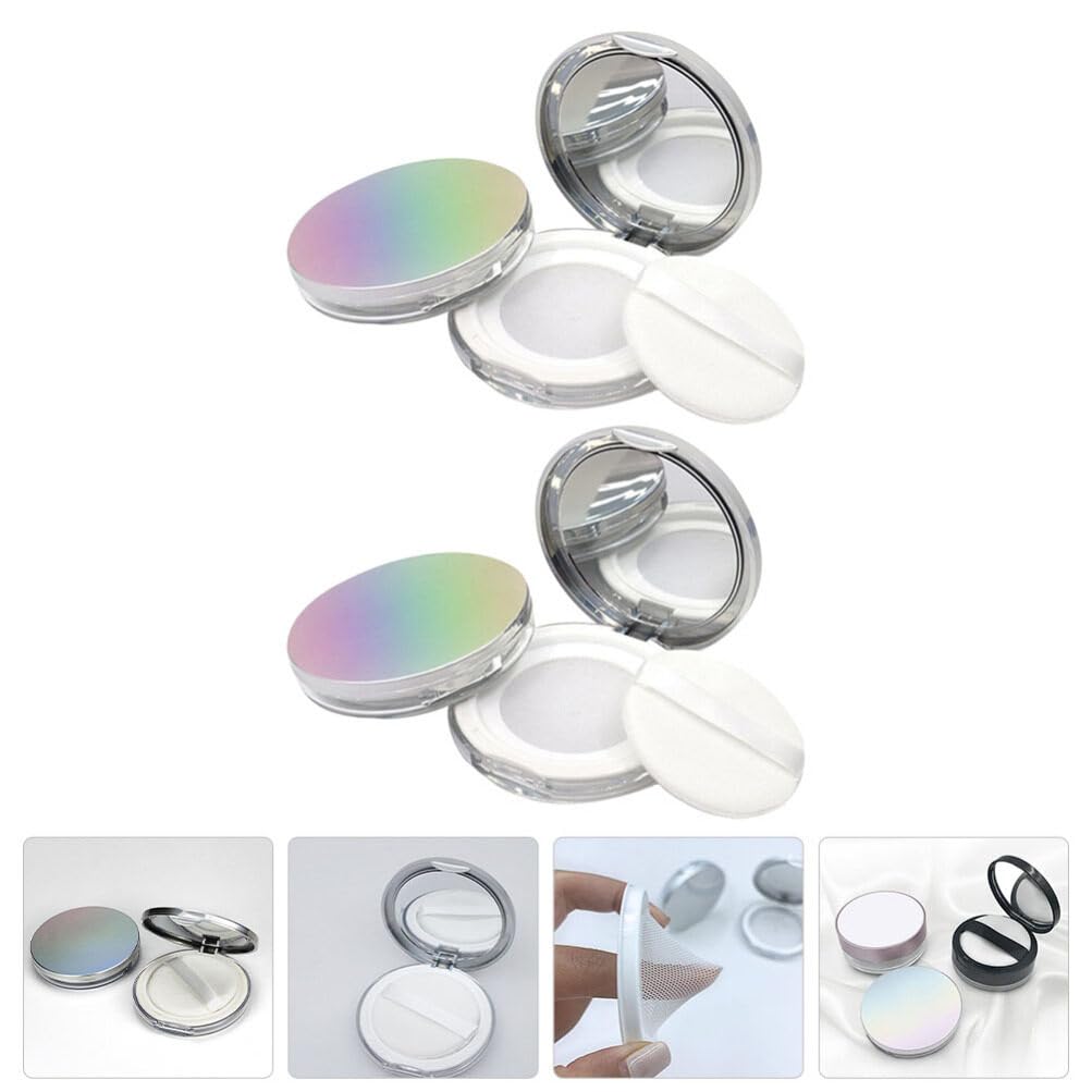 SHERCHPRY Puderdose Luftkissen Behälter Пудра Пухових Пудра Компакт Моделі, фото №2