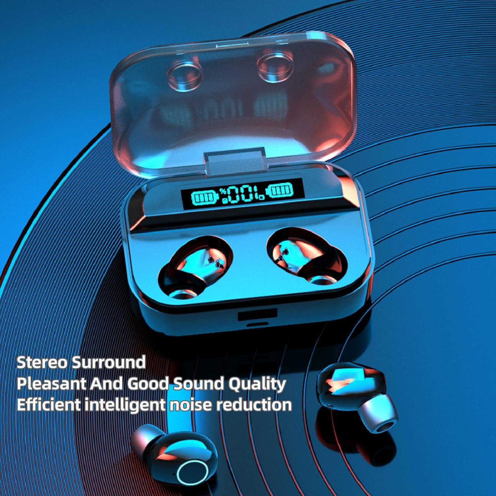 Навушники-перекладач BT, 144 мови перекладу, пристрій для перекладу мови з APP, для відтворення музики, дзвінків (чорний), фото №5