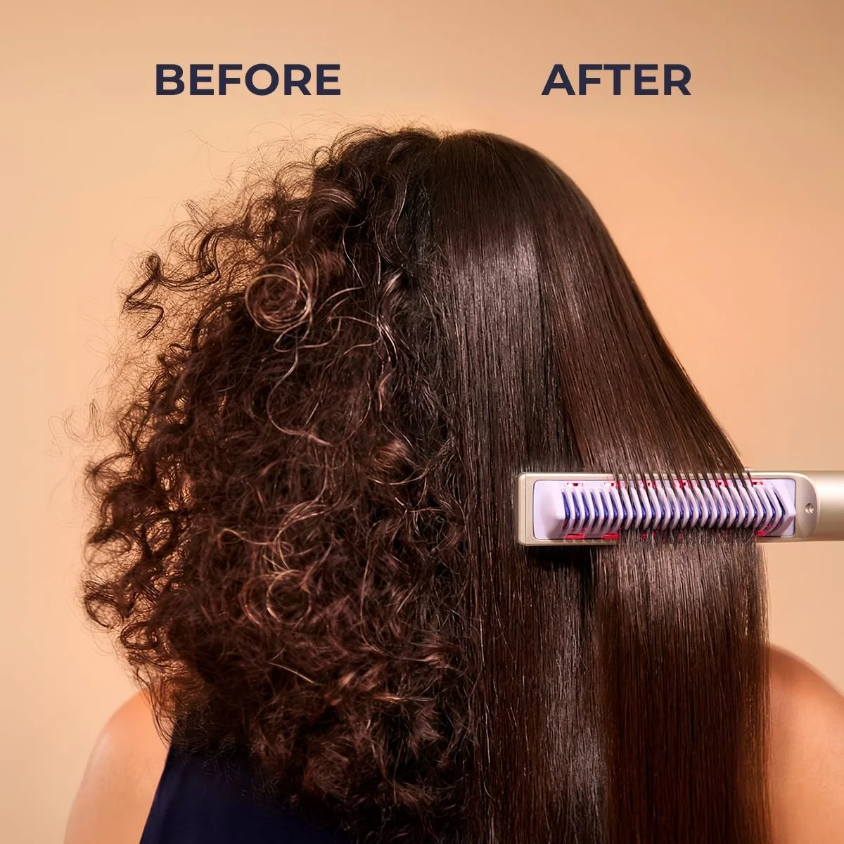 Щетка-выпрямитель Cecotec InstantCare Lisse iSphere инфракрасная и ионная технологии 140/170/200 °C, фото №3 Щетка-выпрямитель Cecotec InstantCare Lisse iSphere инфракрасная и ионная технологии 140/170/200 °C, фото №3