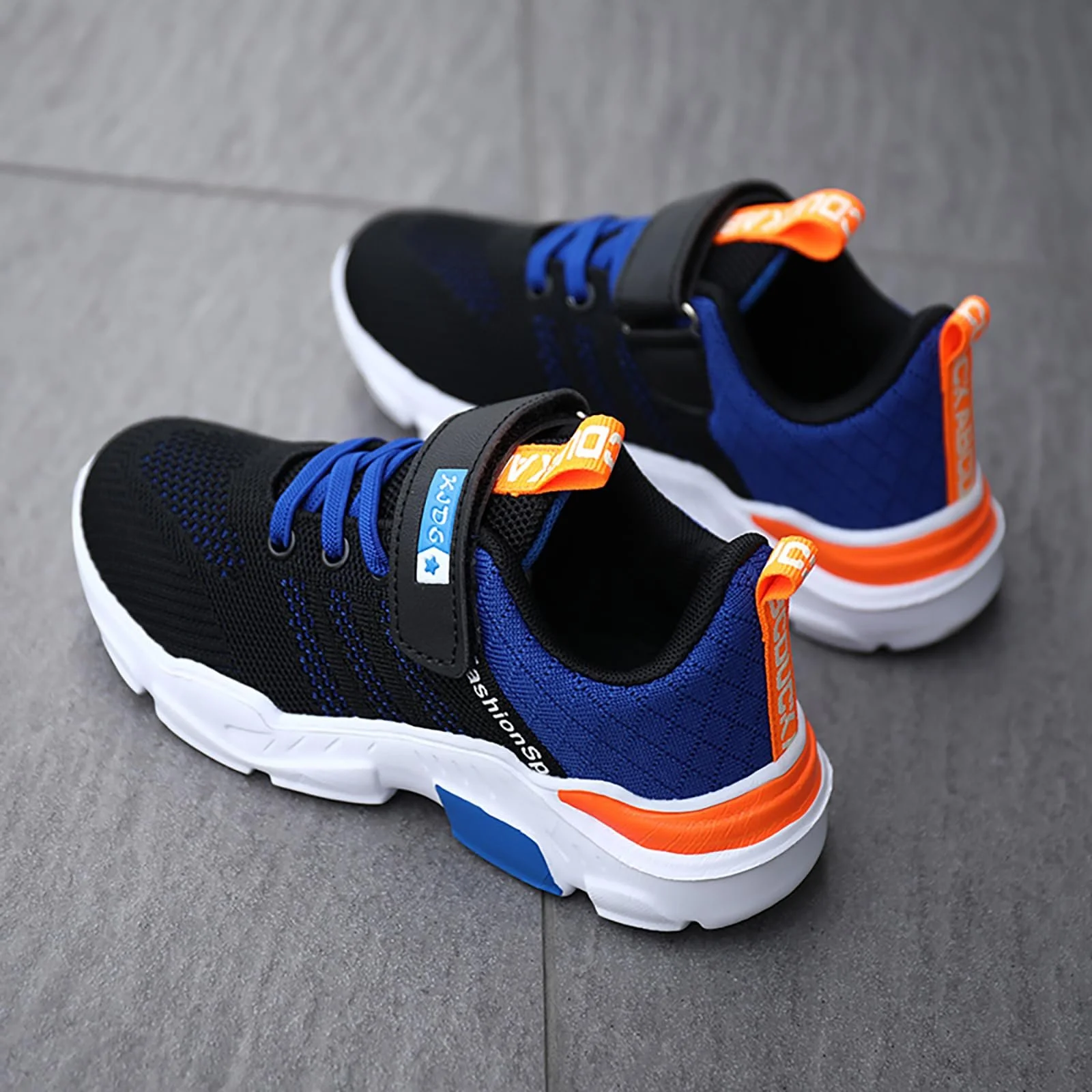 Кроссовки детские спортивные для мальчиков и девочек, дышащие, легкие, для бега, для занятий в помещении, для улицы, фото №6