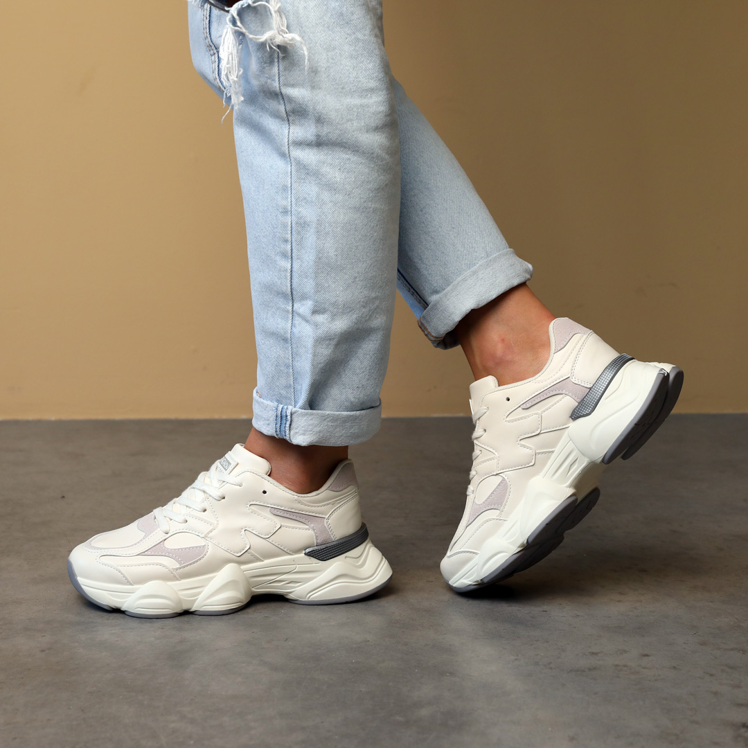 Кросівки жіночі 586834 Світло-бежеві 36 37 38 39 40 41, фото №4 Кросівки жіночі 586834 Світло-бежеві 36 37 38 39 40 41, фото №4