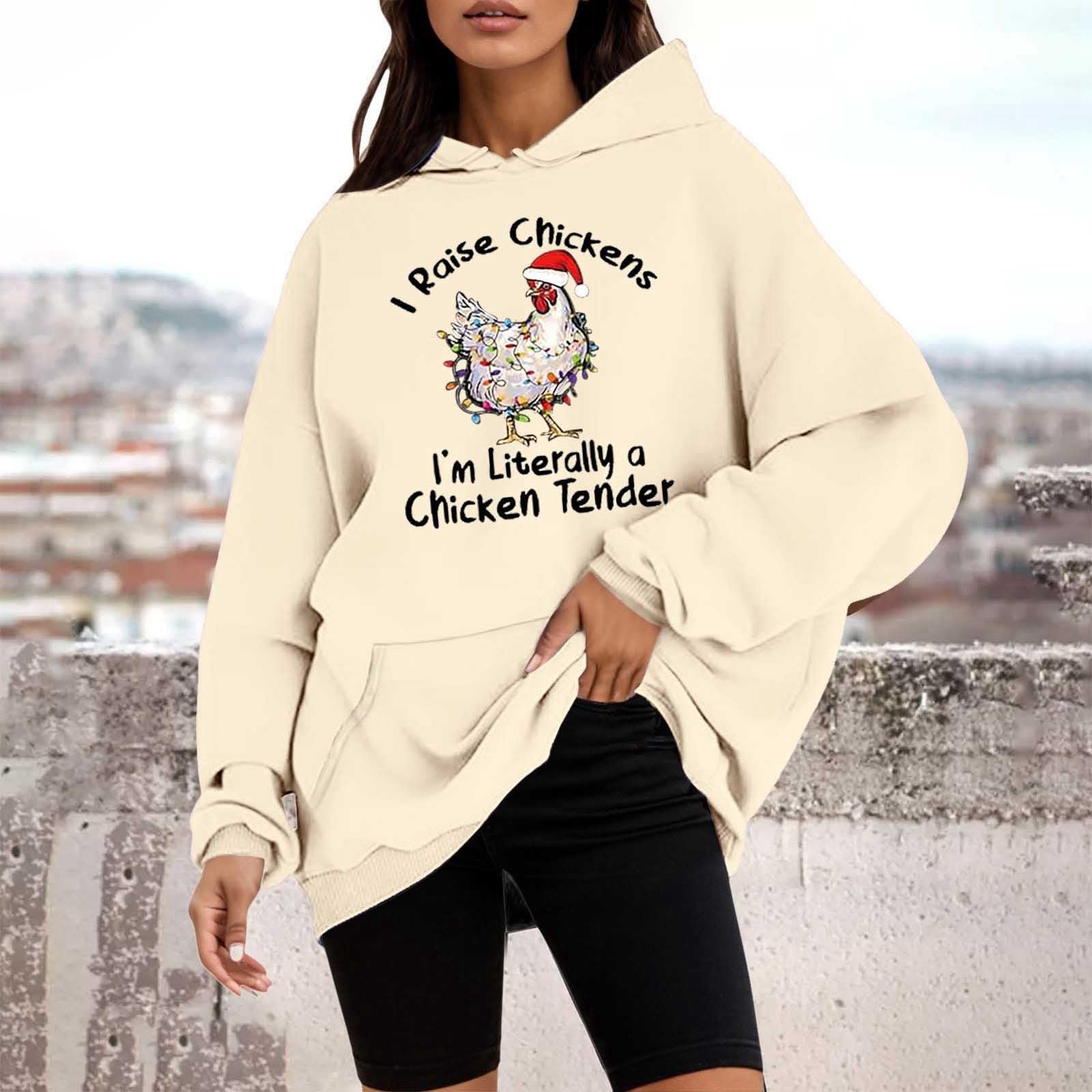 Різдвяний джемпер Жіночий смішний Різдвяний худі, фото №2