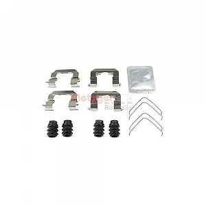 Комплект аксесуарів, гальмівні колодки дискові METZGER 109-0123 для, передня вісь - Фото 1