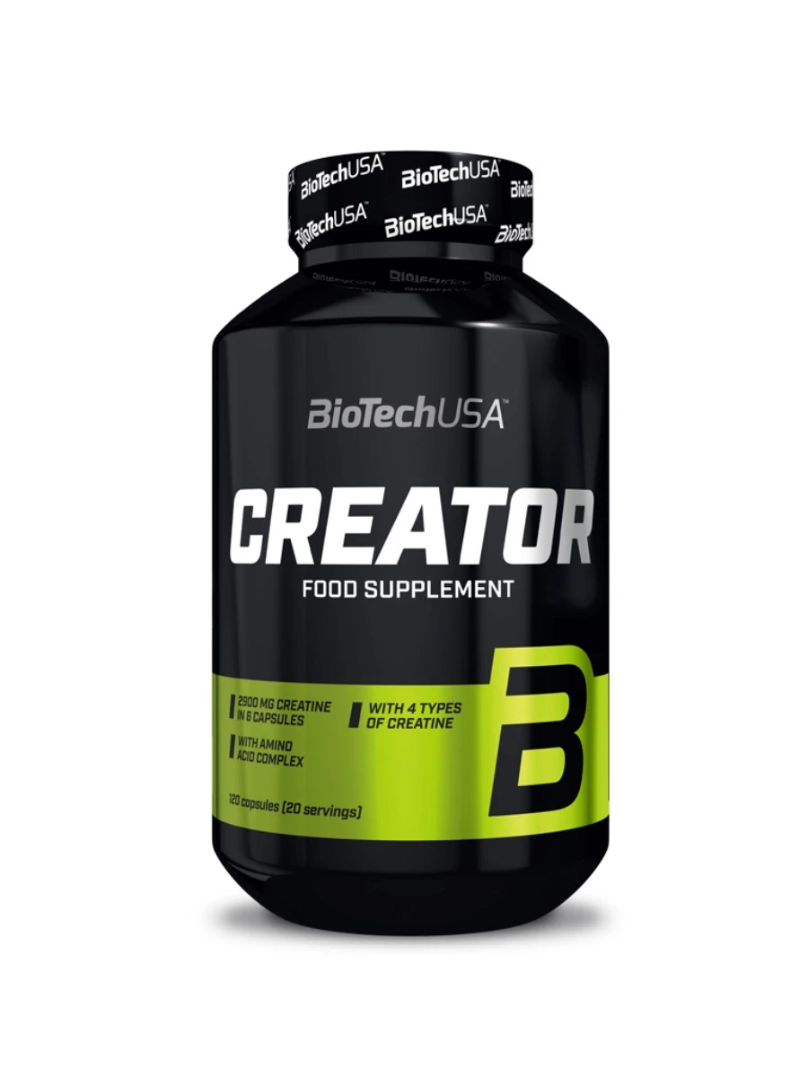 Креатин BioTech CreaTor 120 капсули, фото №1