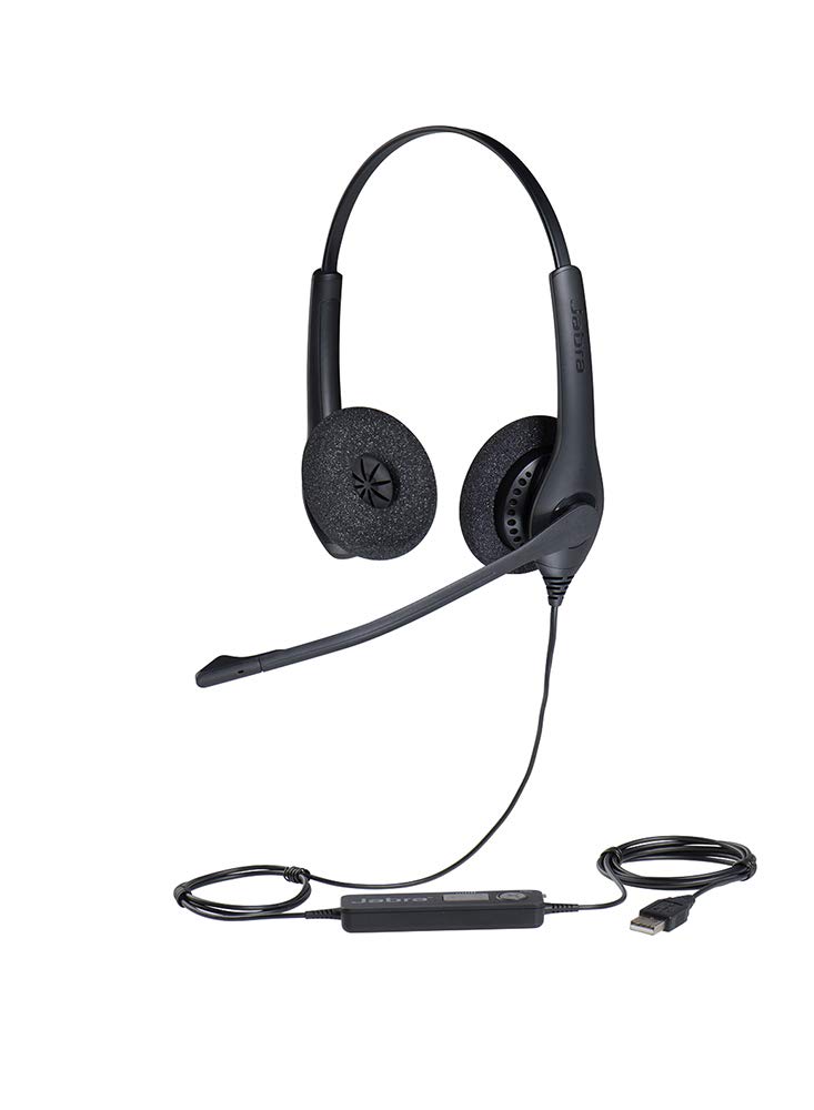 Гарнитура Jabra BIZ 1500 Duo USB чёрная, фото №3
