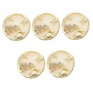 5 шт, блискучі наклейки для нігтів для творчого манікюру для дизайну - Фото 1