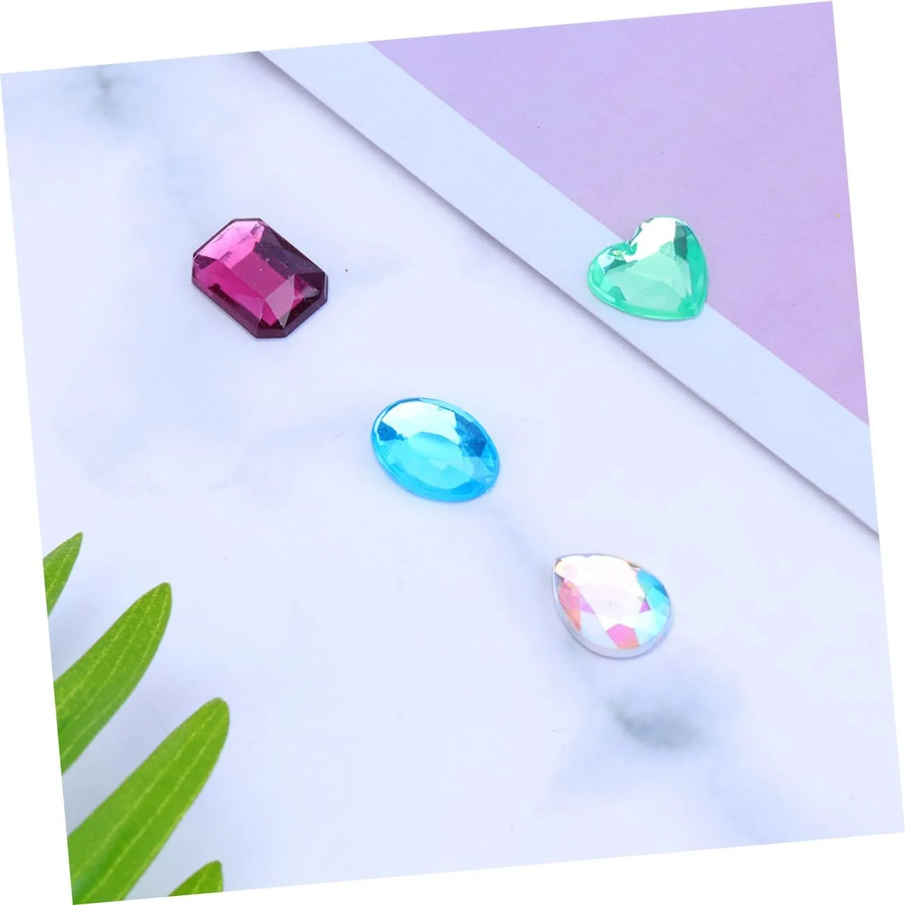 Стразы Lurrose для лица, ногтей, акриловых ногтей, детские наклейки стразы, 10 листов, фото №6