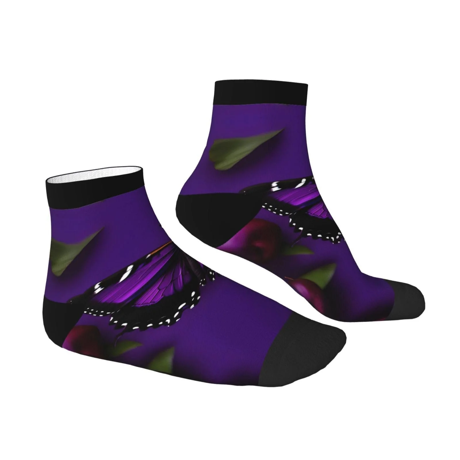 Шкарпетки SSIMOO One Purple Plum Butterfly, фото №3