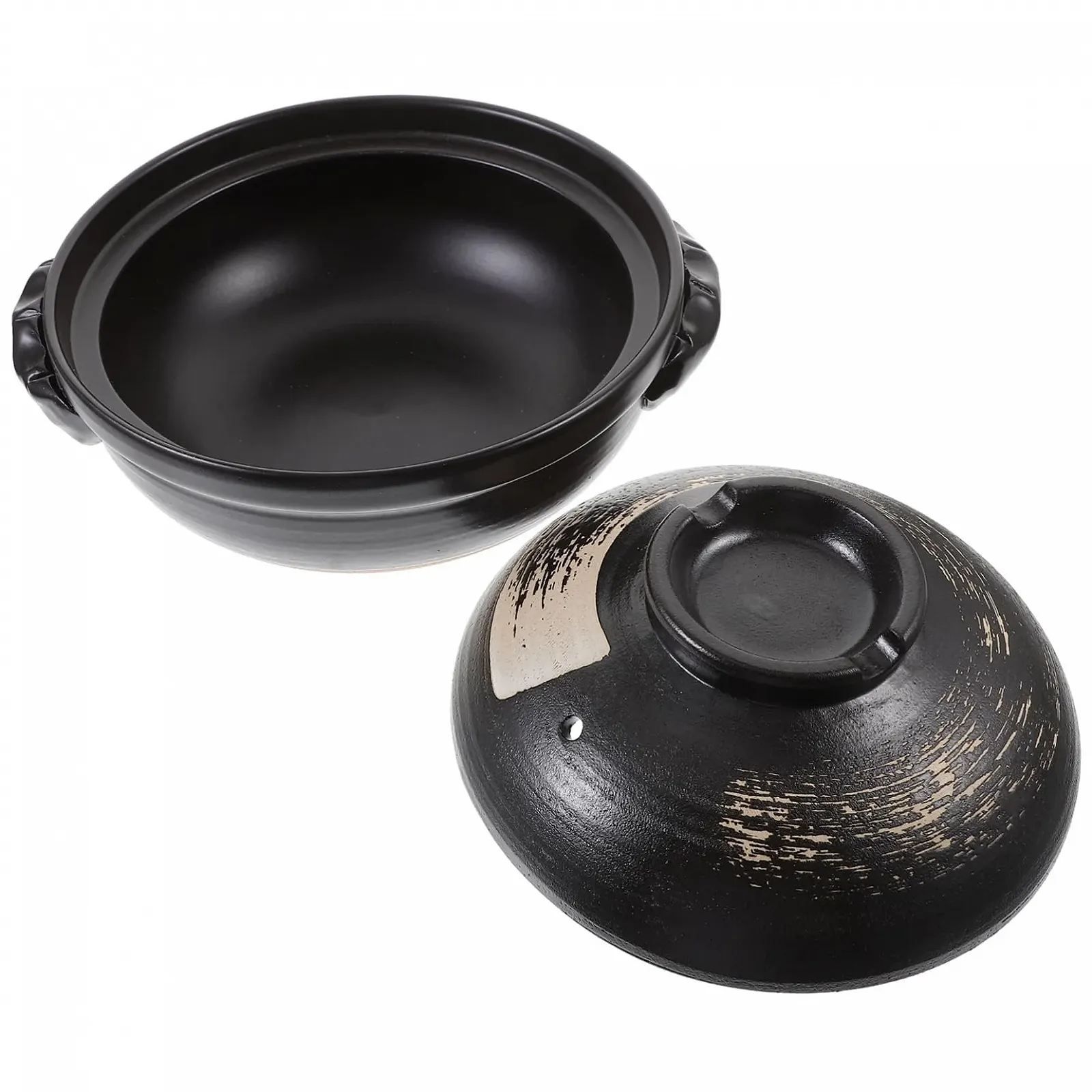 Каструля ABOOFAN керамічна 900 мл глазурована, фото №1