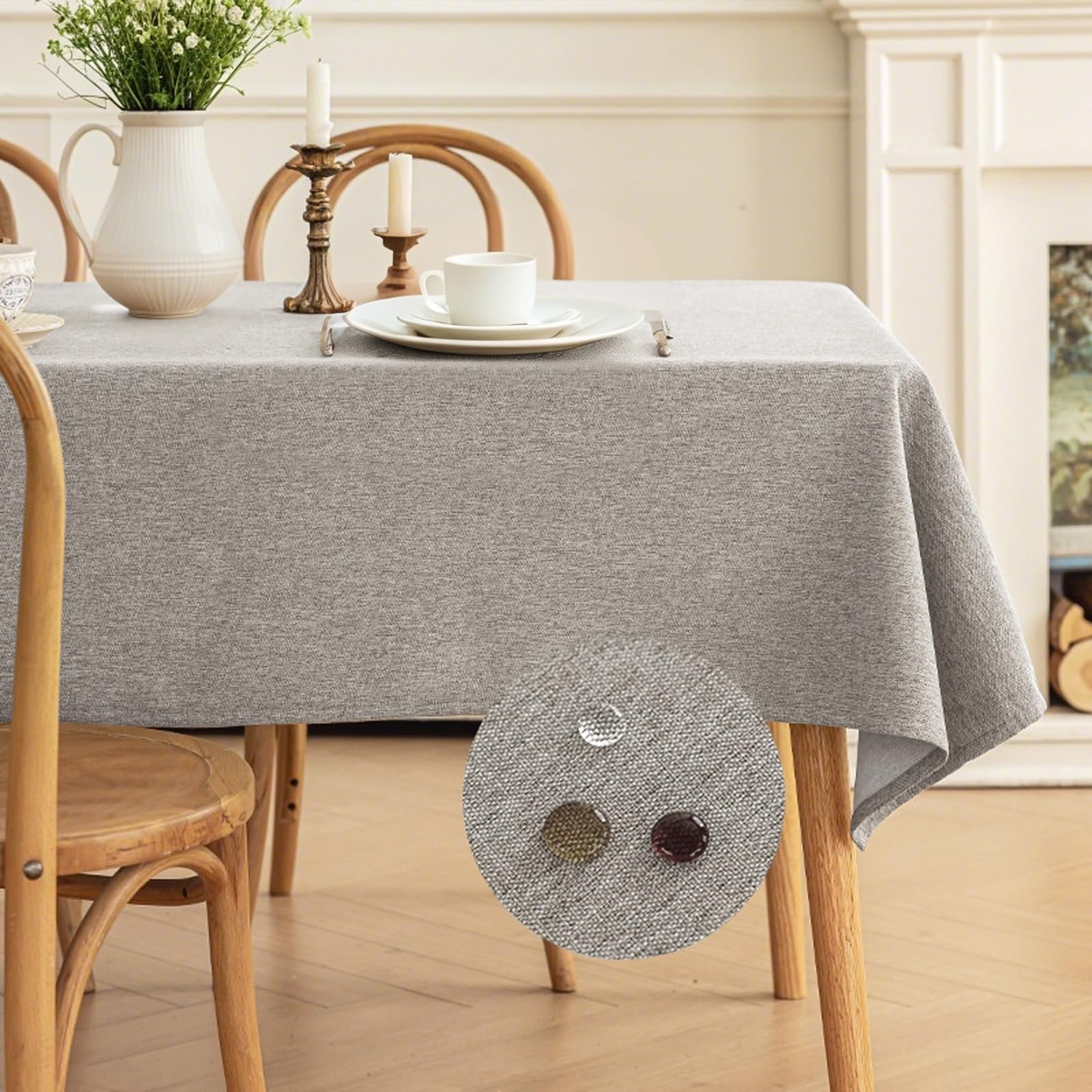 Скатертина Cotton Linen 140 x 200 cm, фото №3
