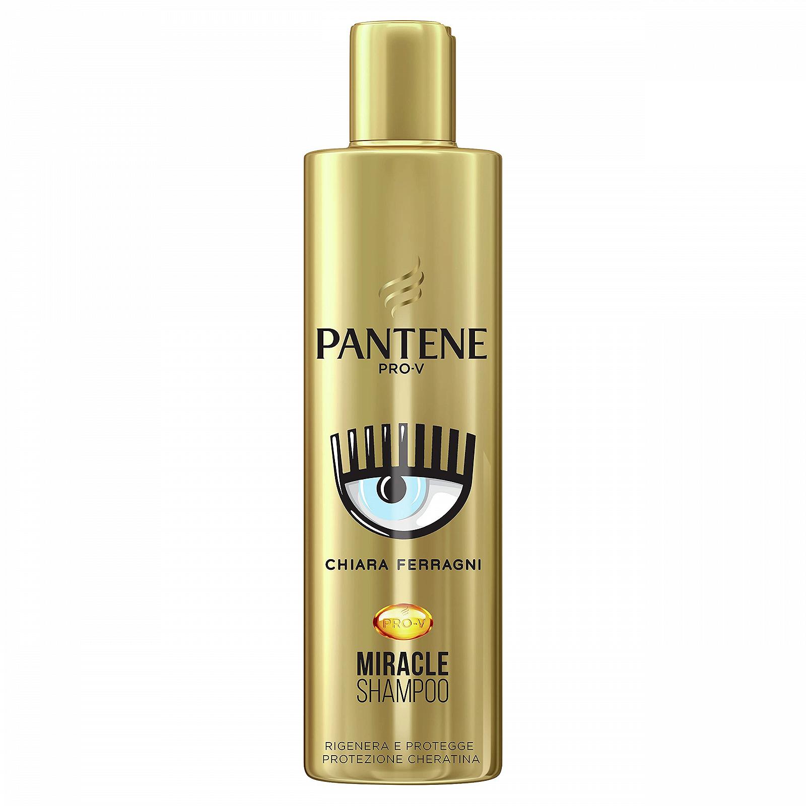 Шампунь Pantene Pro-V Chiara Ferragni Miracle Protector Keratina Repairs and Protects Limited Edition 250 мл, фото №1
