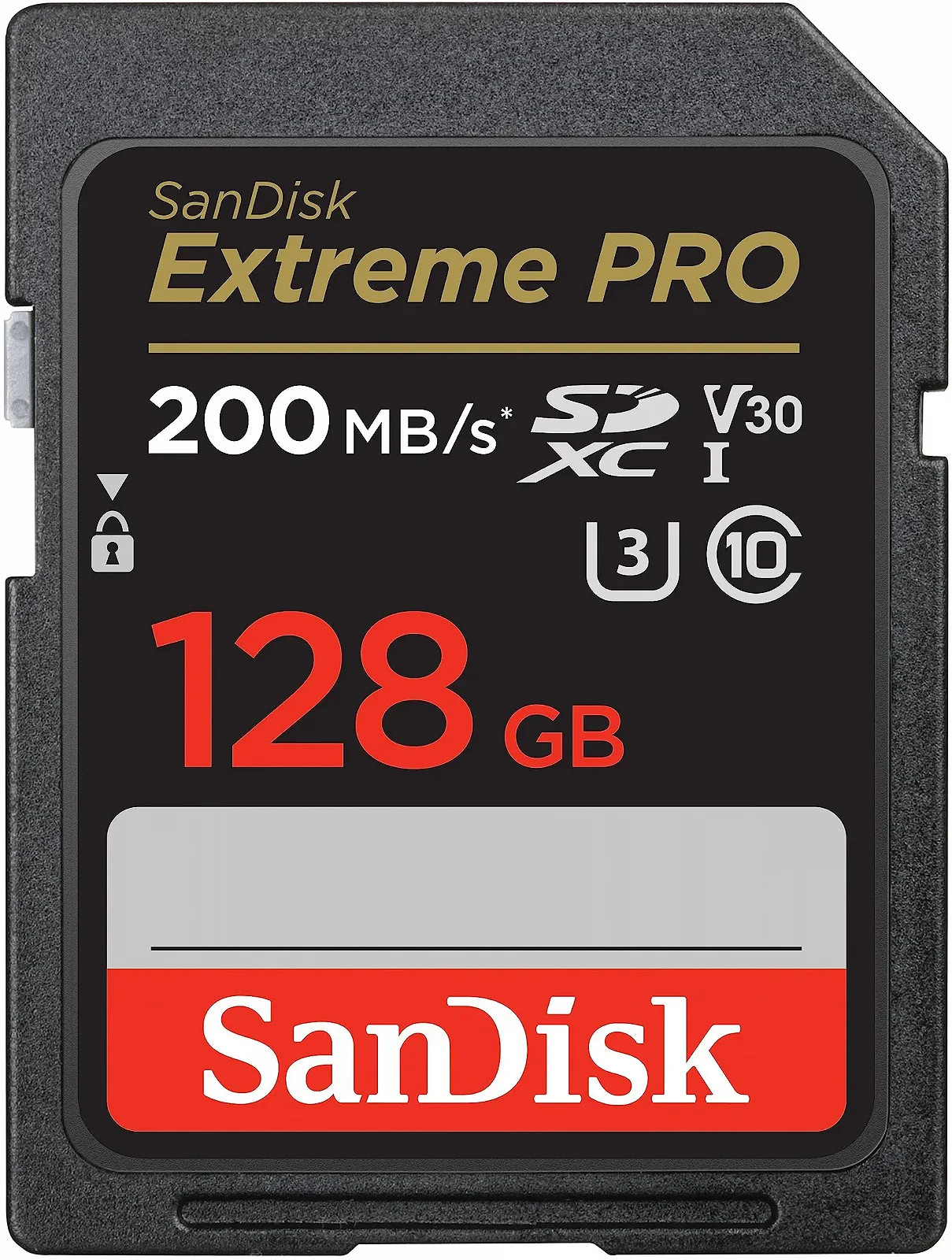Карта памяти SanDisk Extreme PRO SDXC UHS-I 128 GB V30 200 MB/s U3 4K UHD QuickFlow, фото №1 Карта памяти SanDisk Extreme PRO SDXC UHS-I 128 GB V30 200 MB/s U3 4K UHD QuickFlow, фото №1