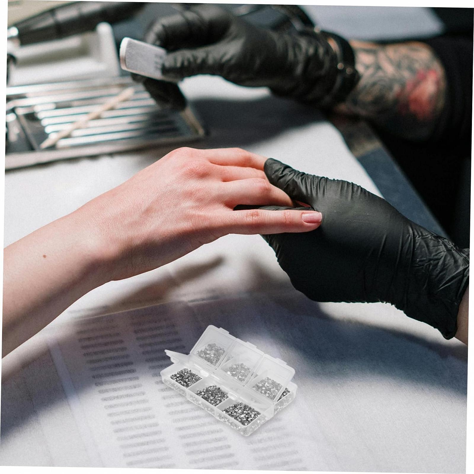 Набір для дизайну нігтів Стрази Круглі дорогоцінні камені, фото №4 Набір для дизайну нігтів Стрази Круглі дорогоцінні камені, фото №4