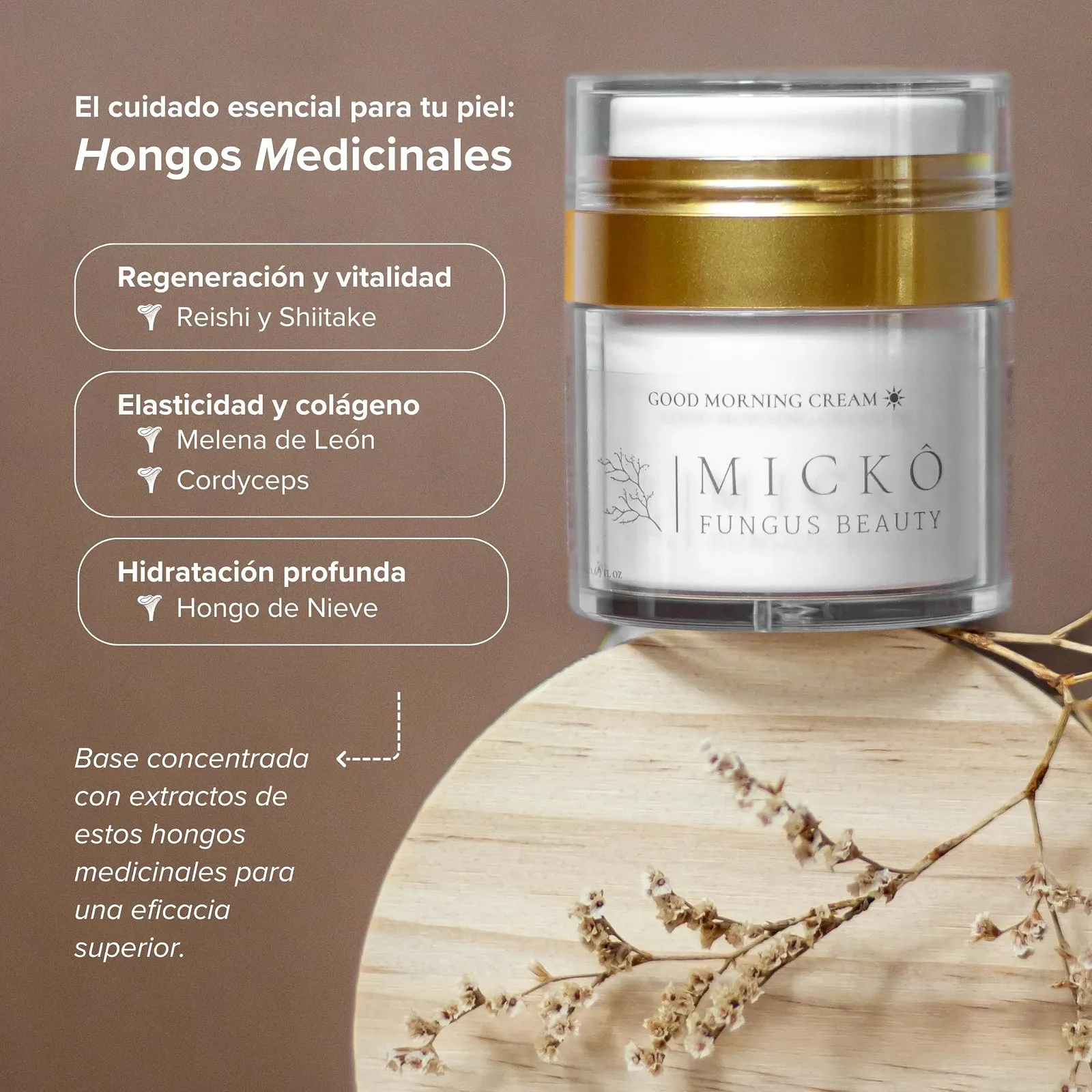 Денний крем MICKÔ Anti-Wrinkle з ніацинамідом, бакучіолом та вітаміном C SPF30 50 мл, фото №5