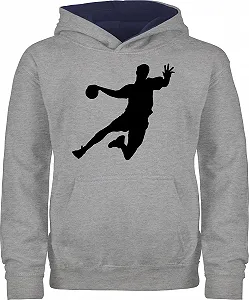 Худі Shirtracer Дитячий для хлопчиків та дівчаток Handballer I Geschenk Handballer - Фото 1