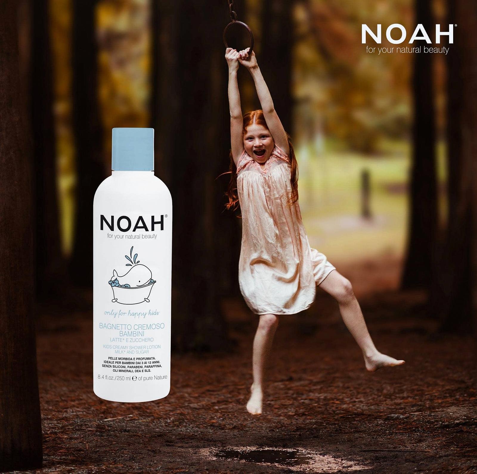 Кремовий лосьйон для душу Noah Kids 250 мл, фото №5 Кремовий лосьйон для душу Noah Kids 250 мл, фото №5