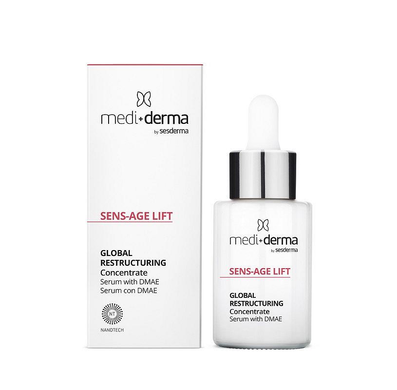 Липосомальная лифтинг-сыворотка Mediderma Sens-Age Lift Liposomal Serum 30 мл, фото №1