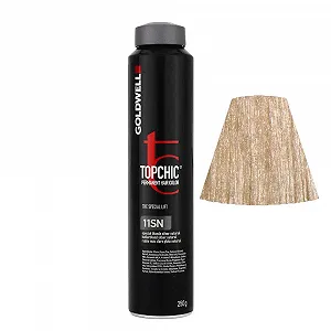 Краска для волос Goldwell Topchic Special lift 11SN Special blonde silver natural 250мл - Фото 1