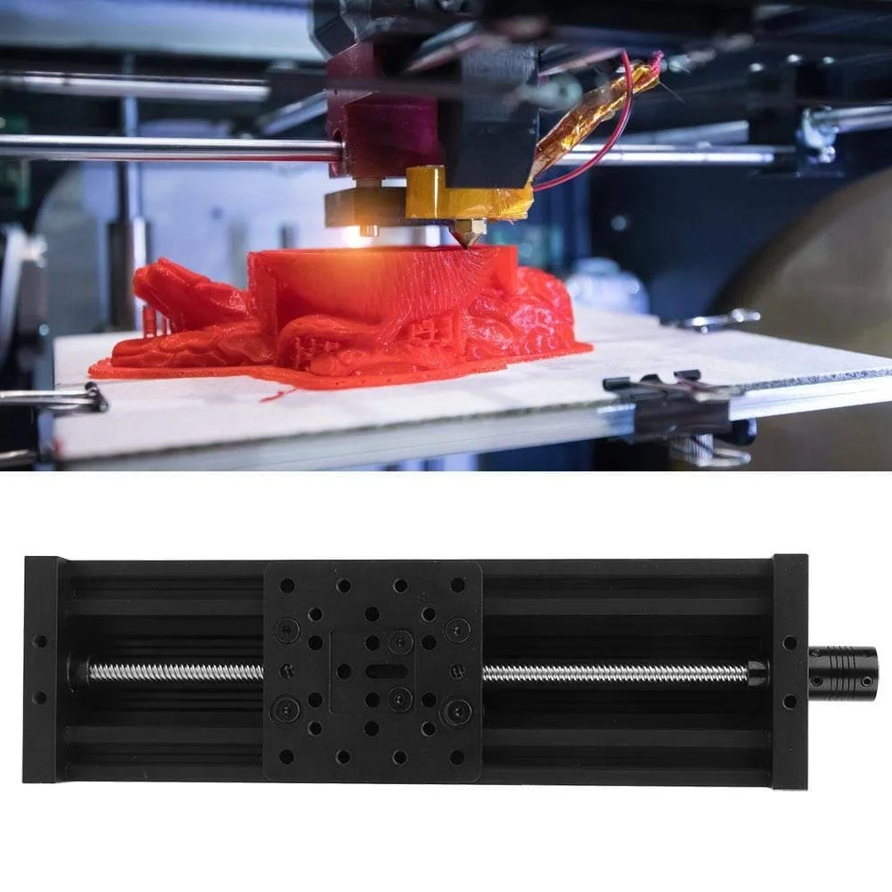 Лінійний стіл з гвинтовим ковзанням Maranon 250-500мм Black, фото №2 Лінійний стіл з гвинтовим ковзанням Maranon 250-500мм Black, фото №2