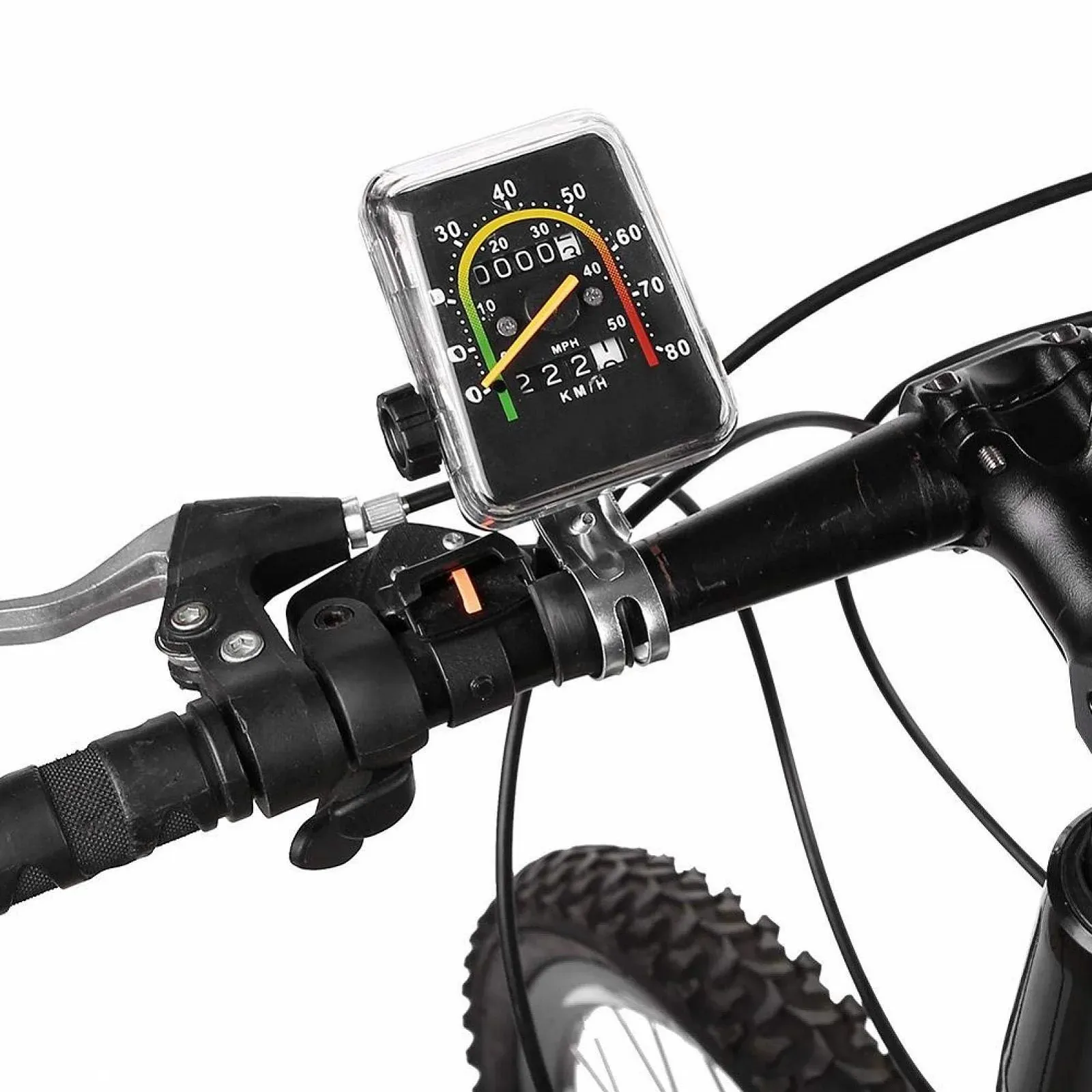 Велосипедний спідометр DAUERHAFT Mechanical Odometer 26 27.5 28 29 дюймів, фото №4