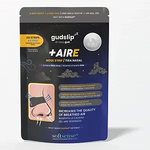Смужки для носа Gudslip для покращення носового дихання, зменшення хропіння та полегшення запорів 30+6 днів - Фото 1